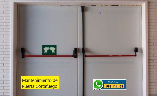 MANTENIMIENTO PUERTA CORTAFUEGO en Lima     